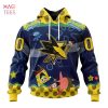 BEST Seattle Kraken, Specialized Jersey With SpongeBob 3D Hoodie BEST Seattle Kraken, Specialized Jersey With SpongeBob 3D Hoodie