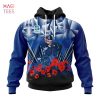 BEST Super Rugby Auckland Blues, Specialized 2022 Anzac Jersey Concepts 3D Hoodie