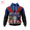 BEST Super Rugby Auckland Blues, Specialized Jersey Concepts 3D Hoodie