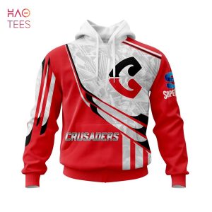 HOT Super Rugby BNZ Crusaders, Specialized Jersey Concepts 3D Hoodie