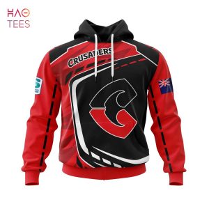BEST Super Rugby BNZ Crusaders, Specialized Jersey Concepts 3D Hoodie Limited Edition