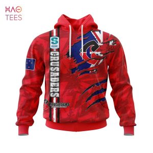 BEST Super Rugby BNZ Crusaders, Specialized Jersey Concepts With National Flag 3D Hoodie