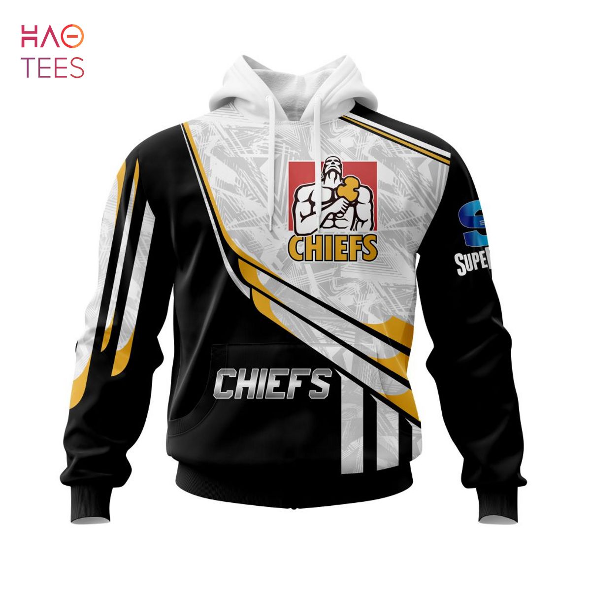 BEST Super Rugby Gallagher Chiefs, Specialized 2022 Anzac Jersey Concepts  3D Hoodie