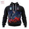 BEST Super Rugby Melbourne Rebels, Specialized Anzac Jersey Concepts 3D Hoodie