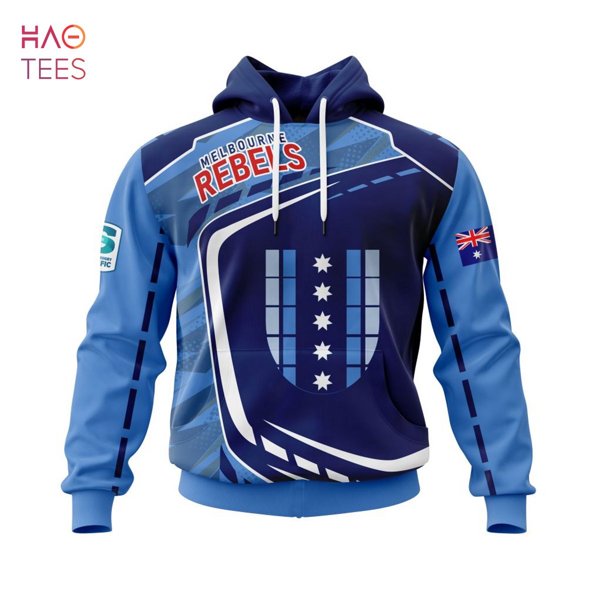 NEW Super Rugby Melbourne Rebels, Specialized Jersey Concepts 3D Hoodie NEW Super Rugby Melbourne Rebels, Specialized Jersey Concepts 3D Hoodie