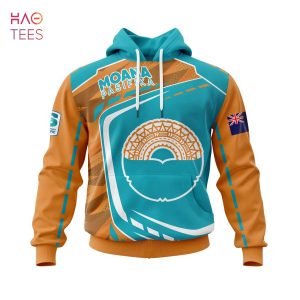 NEW Super Rugby Moana Pasifika, Specialized Jersey Concepts 3D Hoodie