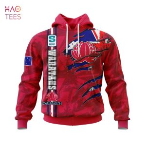 BEST Super Rugby New South Wales Waratahs, Specialized Jersey Concepts With National Flag 3D Hoodie