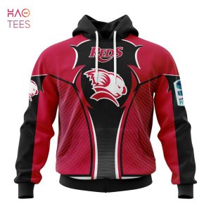 BEST Super Rugby Queensland Reds, Specialized Jersey Concepts 3D Hoodie