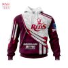 NEW Super Rugby Queensland Reds, Specialized Jersey Concepts 3D Hoodie