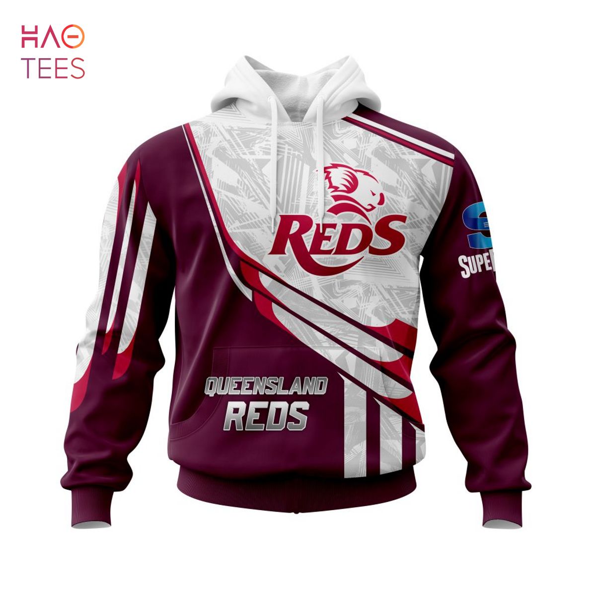 BEST Super Rugby Queensland Reds, Specialized Jersey Concepts 3D Hoodie Limited Edition BEST Super Rugby Queensland Reds, Specialized Jersey Concepts 3D Hoodie Limited Edition