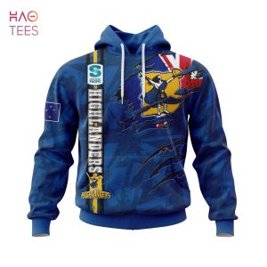 BEST Super Rugby Speight’s Highlanders, Specialized Jersey Concepts With National Flag 3D Hoodie