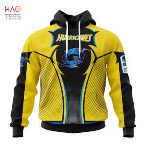 BEST Super Rugby Wellington Hurricanes, Specialized Jersey Concepts 3D Hoodie