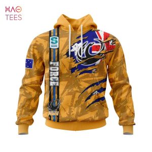 BEST Super Rugby Western Force, Specialized Jersey Concepts With National Flag 3D Hoodie