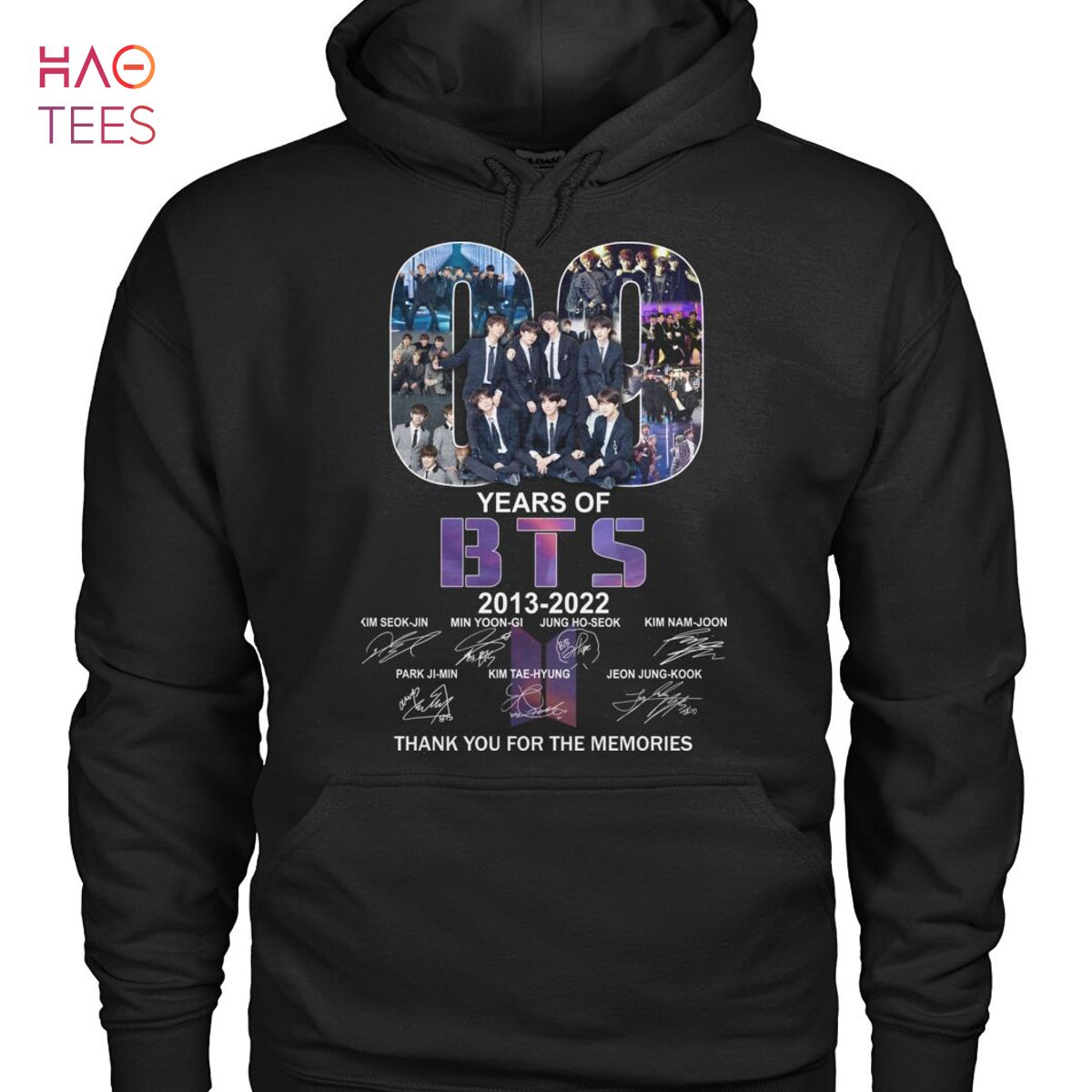 Years Of BTS 2013-2022 Shirt Limited Edition Years Of BTS 2013-2022 Shirt Limited Edition