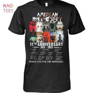 American Horror Story 2011-2022 Anniversary Shirt Limited Edition American Horror Story 2011-2022 Anniversary Shirt Limited Edition