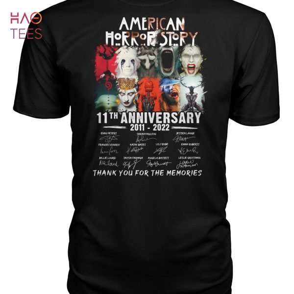 American Horror Story 2011-2022 Anniversary Shirt Limited Edition