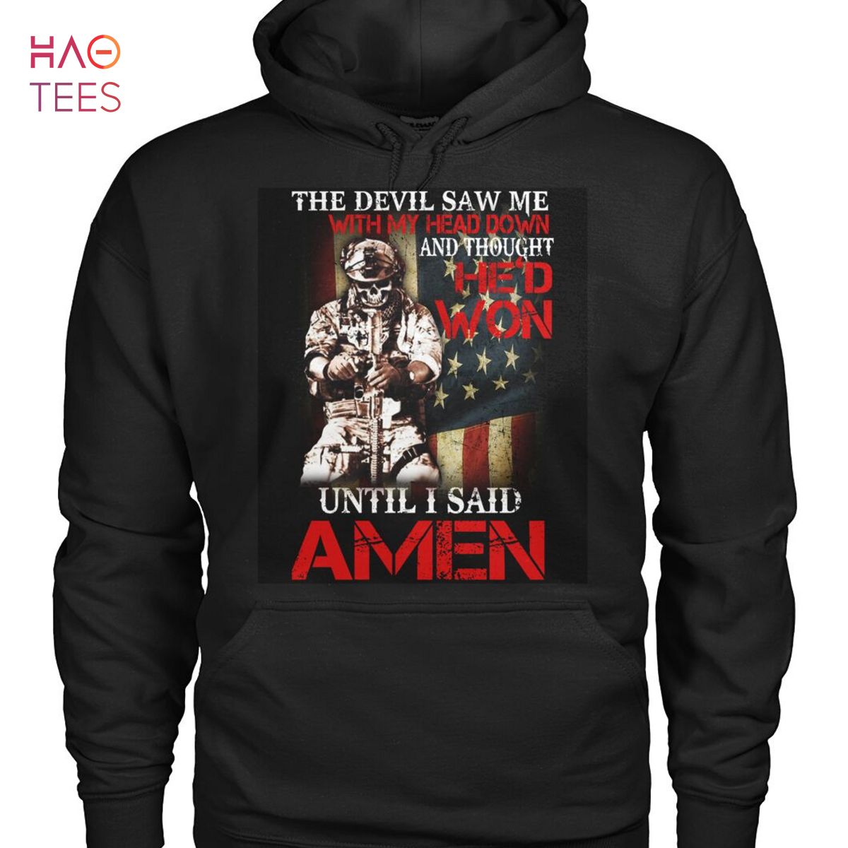 The Devil Saw Me With My Head Down And Hed Won Until I Said Amen Shirt The Devil Saw Me With My Head Down And Hed Won Until I Said Amen Shirt