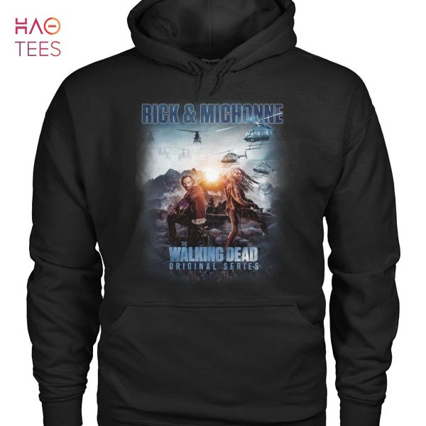Rick & Michonne Walking Dead Shirt Limited Edition