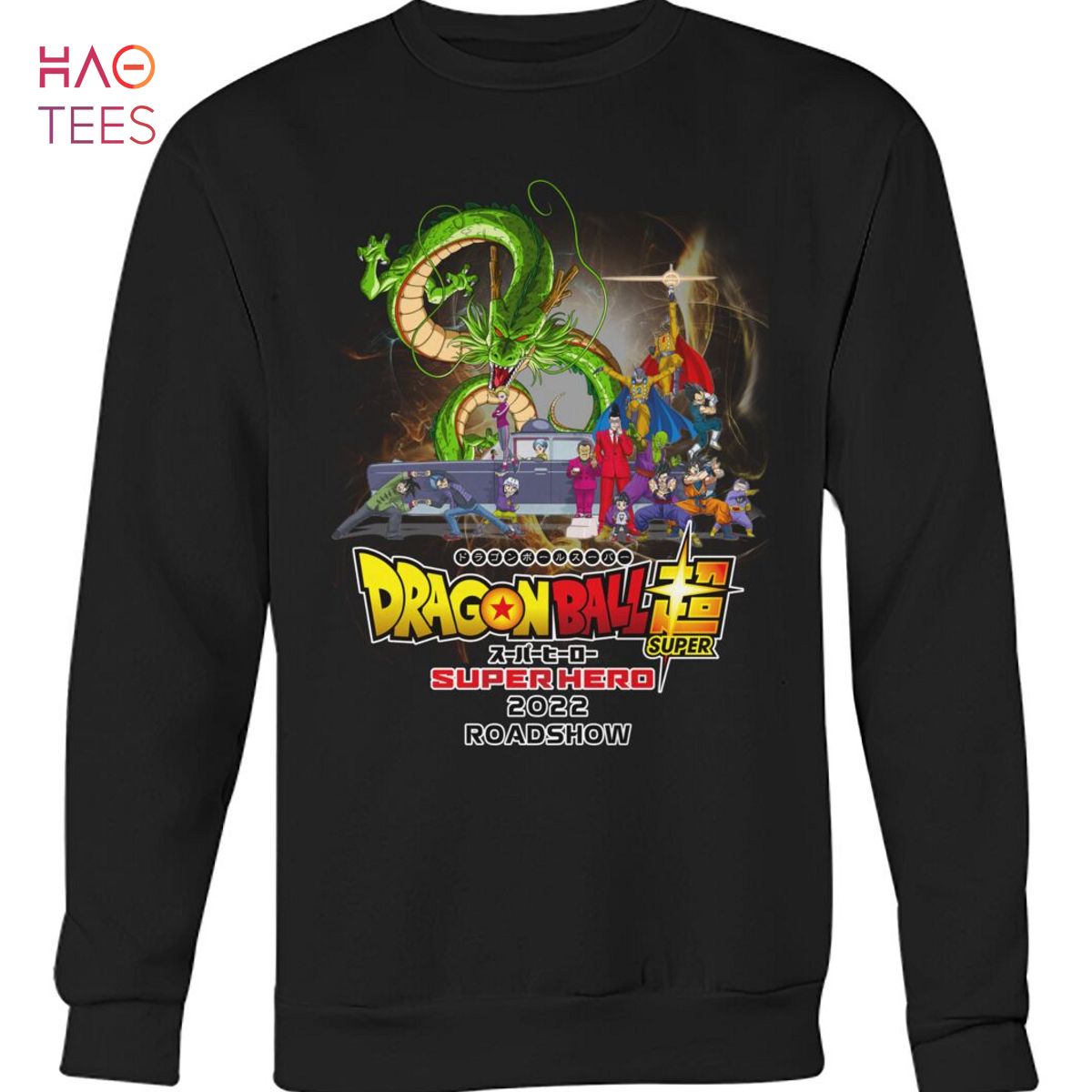 BEST Dragon Ball Super Hero 2022 Roadshow Shirt BEST Dragon Ball Super Hero 2022 Roadshow Shirt
