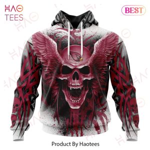 NEW NFL Arizona Cardinals Special Kits With Skull Art 3D Hoodie
