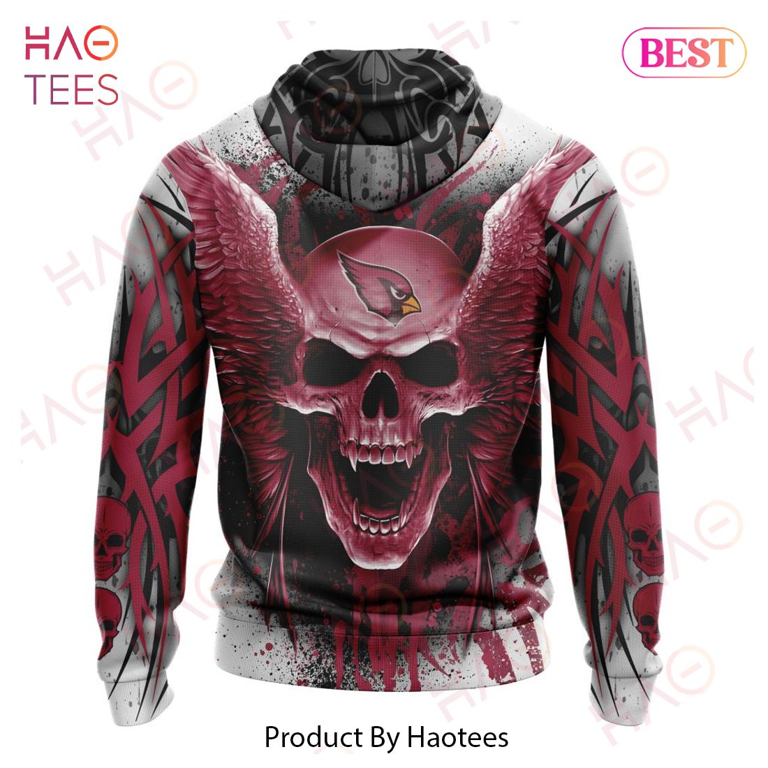 Personalized NFL Arizona Cardinals Road 3D Printed Hoodie T-shirt