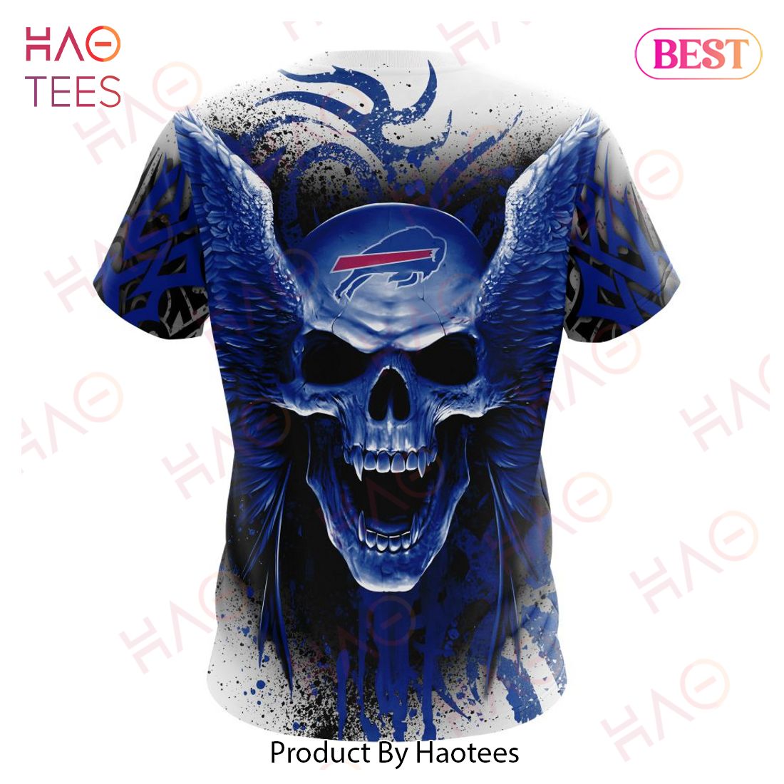 NEW NFL Buffalo Bills Special Kits With Skull Art 3D Hoodie NEW NFL Buffalo Bills Special Kits With Skull Art 3D Hoodie