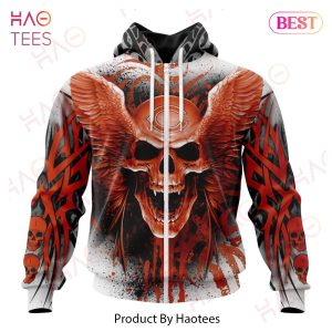 NEW NFL Chicago Bears Special Kits With Skull Art 3D Hoodie
