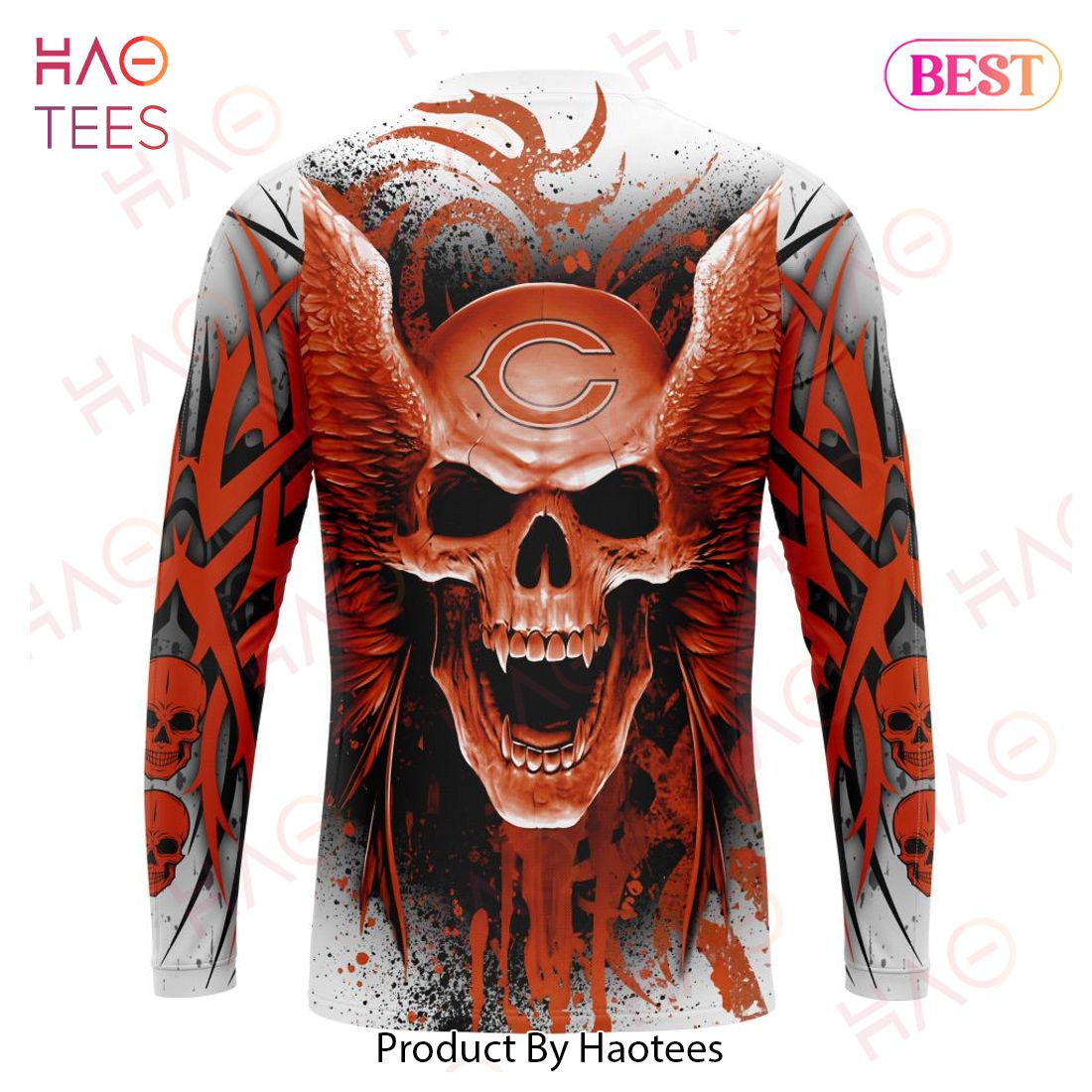 NEW NFL Chicago Bears Special Kits With Skull Art 3D Hoodie NEW NFL Chicago Bears Special Kits With Skull Art 3D Hoodie