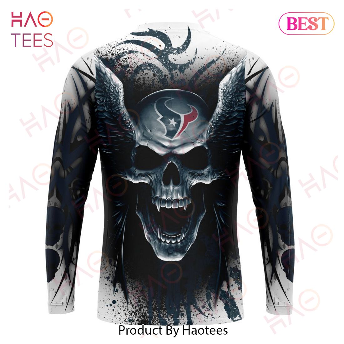 NEW NFL Houston Texans Special Kits With Skull Art 3D Hoodie NEW NFL Houston Texans Special Kits With Skull Art 3D Hoodie