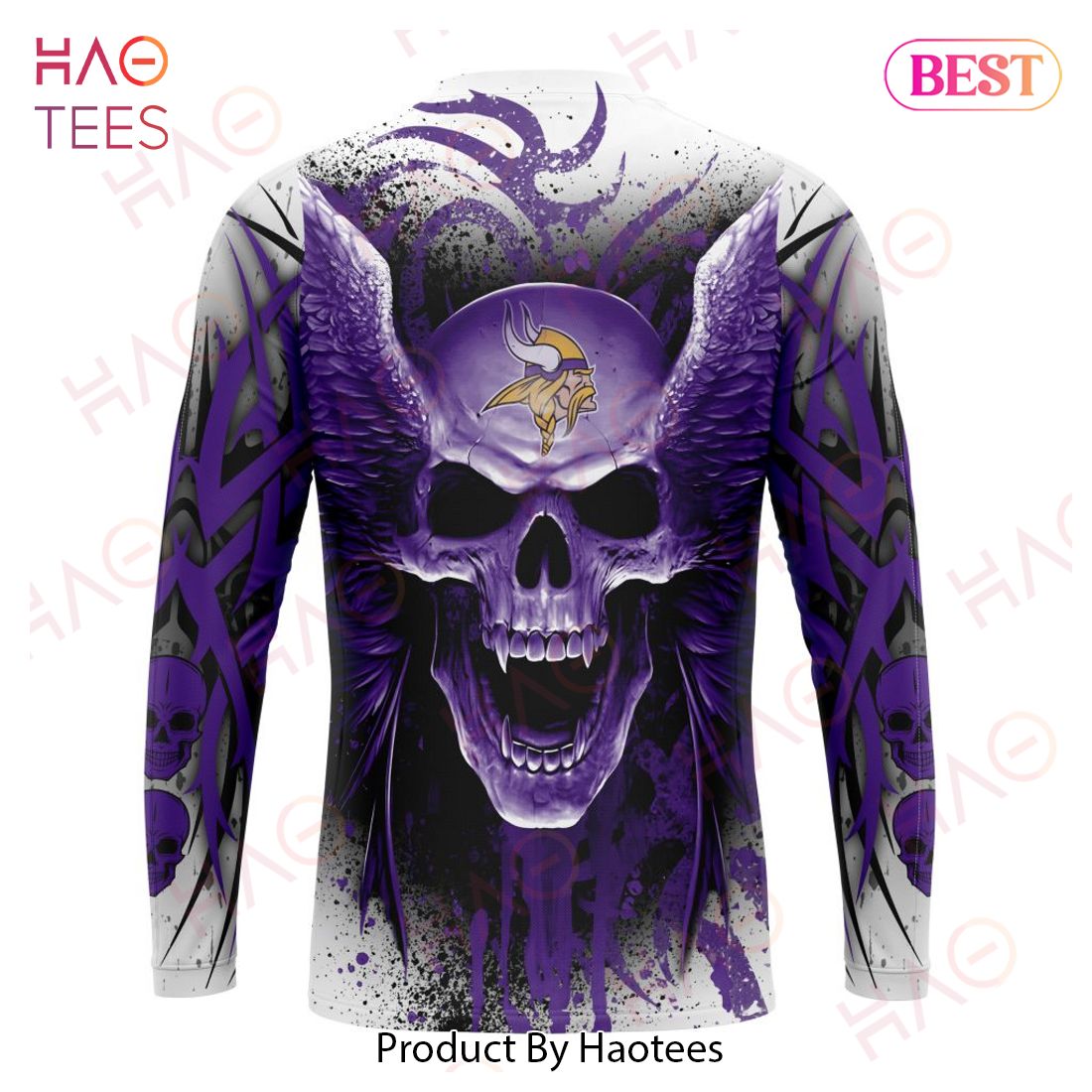 NFL Minnesota Vikings 3D T Shirt All Over Print Special Kits With Skull  Stylish Team Apparel