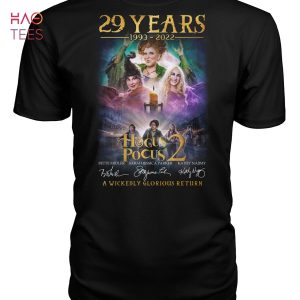 29 Years 1993-2022 Hocus Pocus 2 Shirt Limited Edition