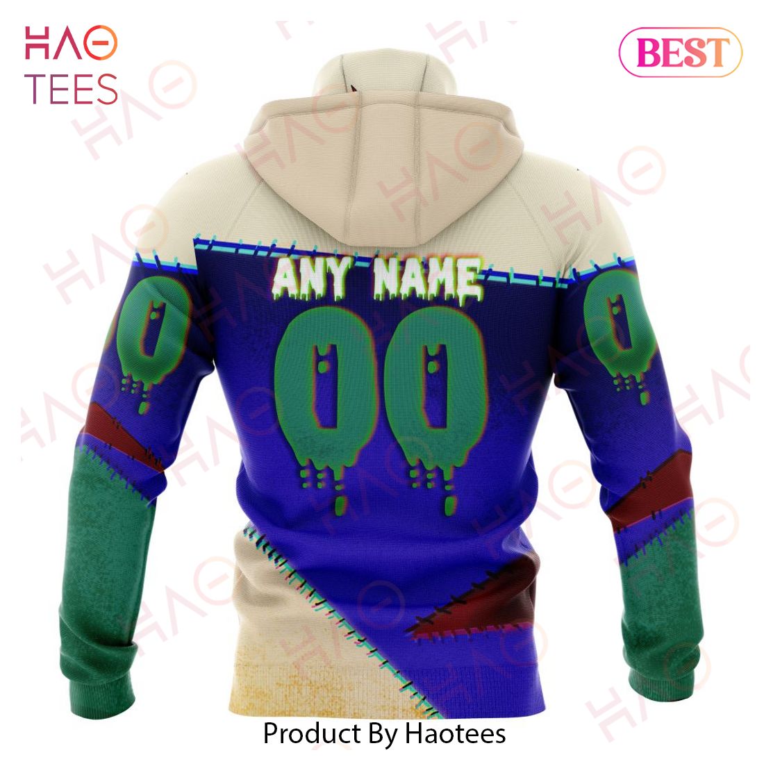 Arizona Coyotes Specialized Jersey For Halloween Night Hoodie Arizona Coyotes Specialized Jersey For Halloween Night Hoodie