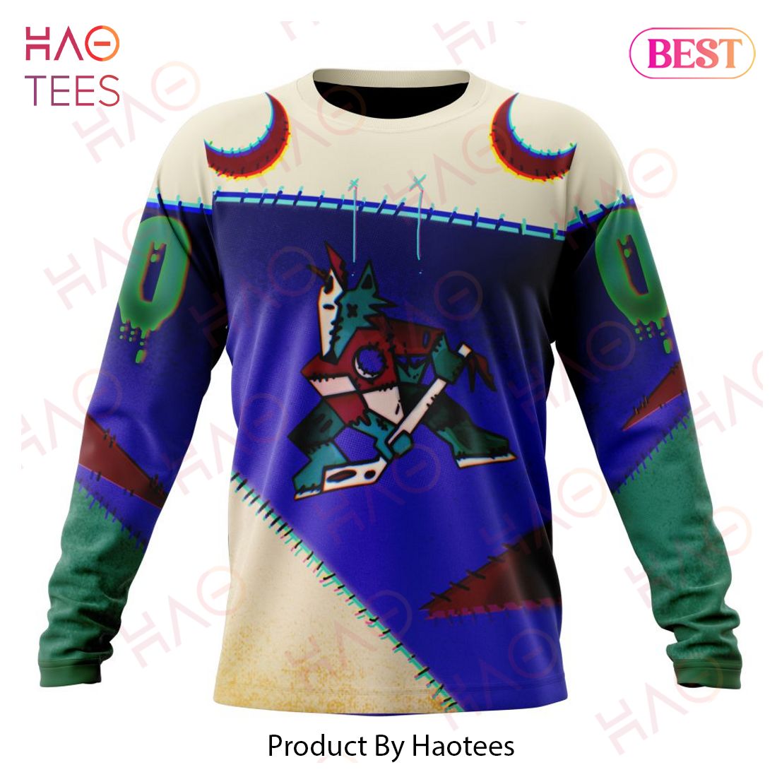 Arizona Coyotes Specialized Jersey For Halloween Night Hoodie Arizona Coyotes Specialized Jersey For Halloween Night Hoodie