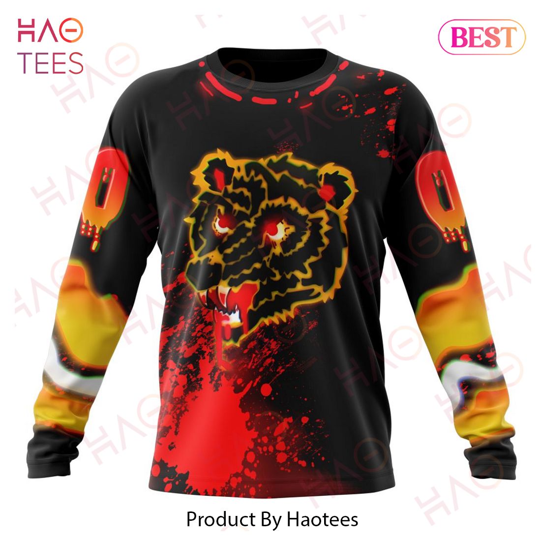 Boston Bruins Specialized Jersey For Halloween Night Hoodie Boston Bruins Specialized Jersey For Halloween Night Hoodie