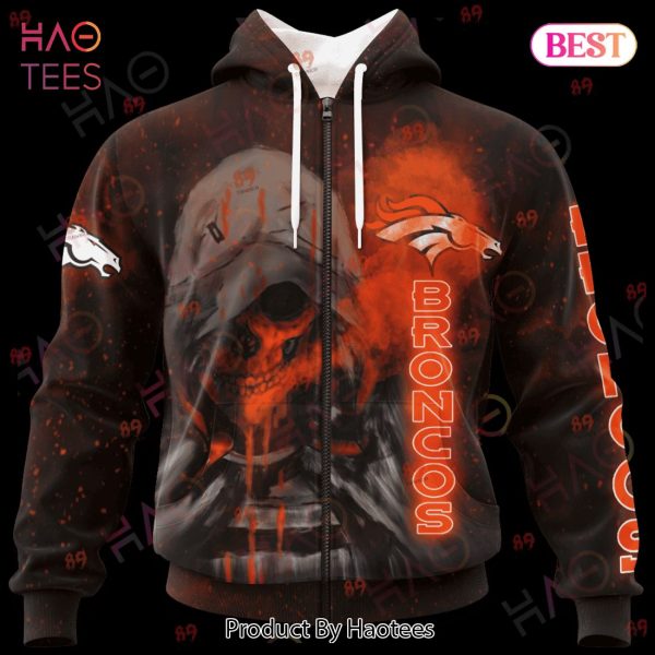 Broncos Skull Smoke LIMITED EDITION Hoodie