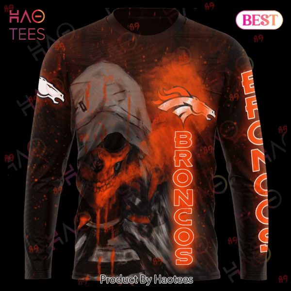 Broncos Skull Smoke LIMITED EDITION Hoodie