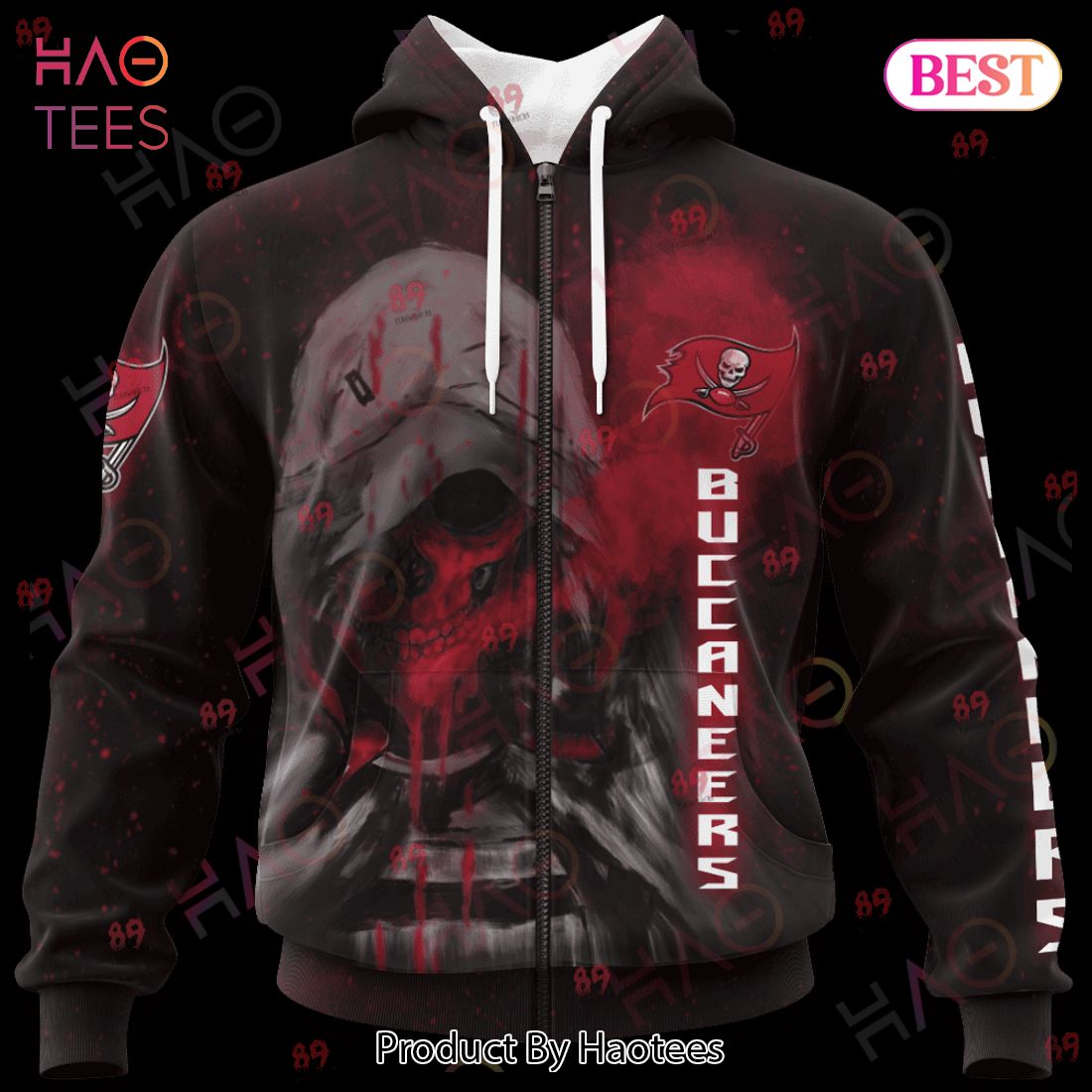 Buccaneers Skull Smoke LIMITED EDITION Hoodie Buccaneers Skull Smoke LIMITED EDITION Hoodie