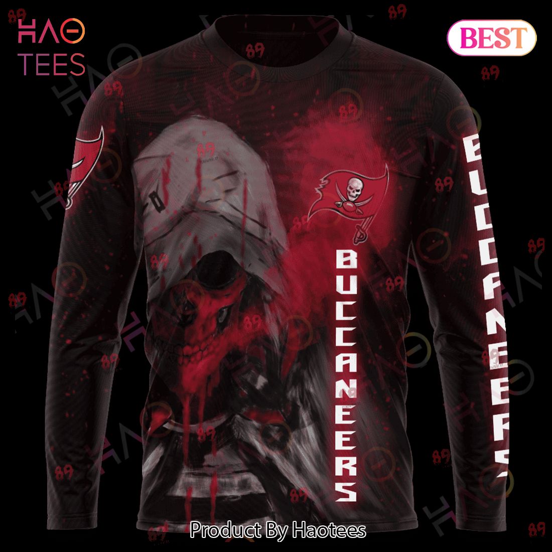 Buccaneers Skull Smoke LIMITED EDITION Hoodie Buccaneers Skull Smoke LIMITED EDITION Hoodie
