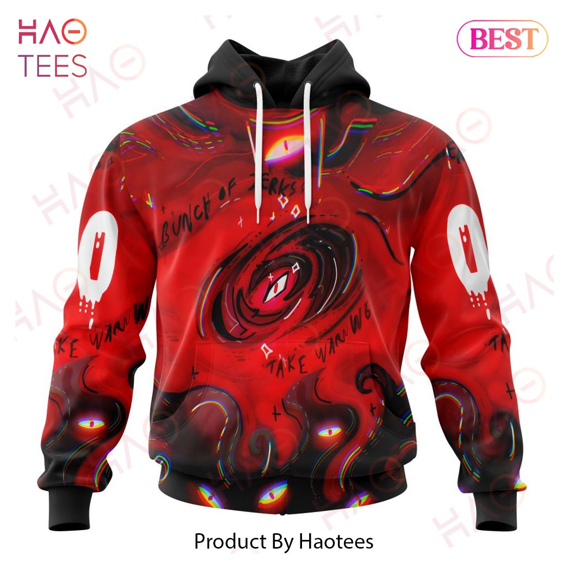Carolina Hurricanes Specialized Jersey For Halloween Night Hoodie Carolina Hurricanes Specialized Jersey For Halloween Night Hoodie