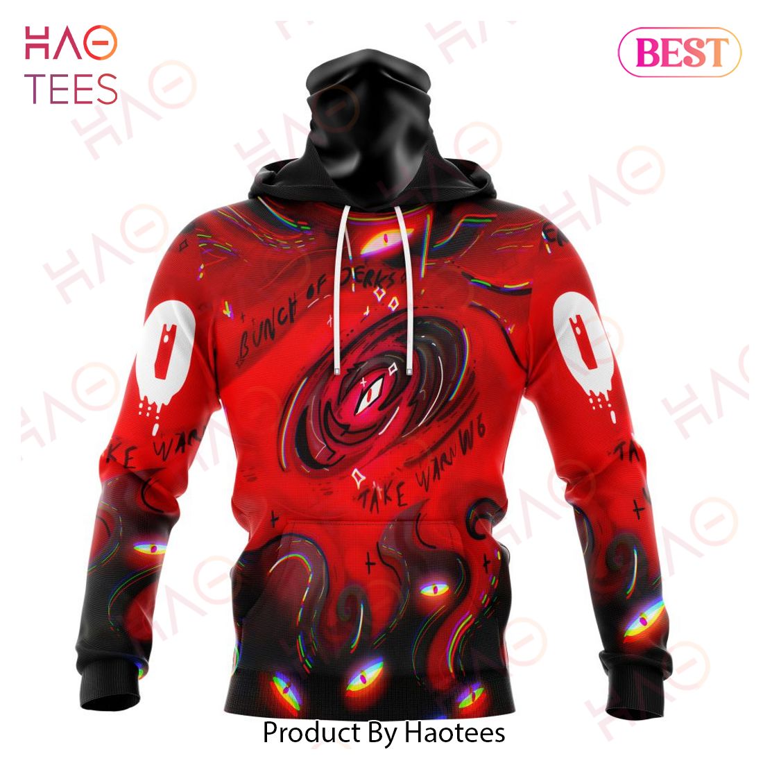 Carolina Hurricanes Specialized Jersey For Halloween Night Hoodie Carolina Hurricanes Specialized Jersey For Halloween Night Hoodie