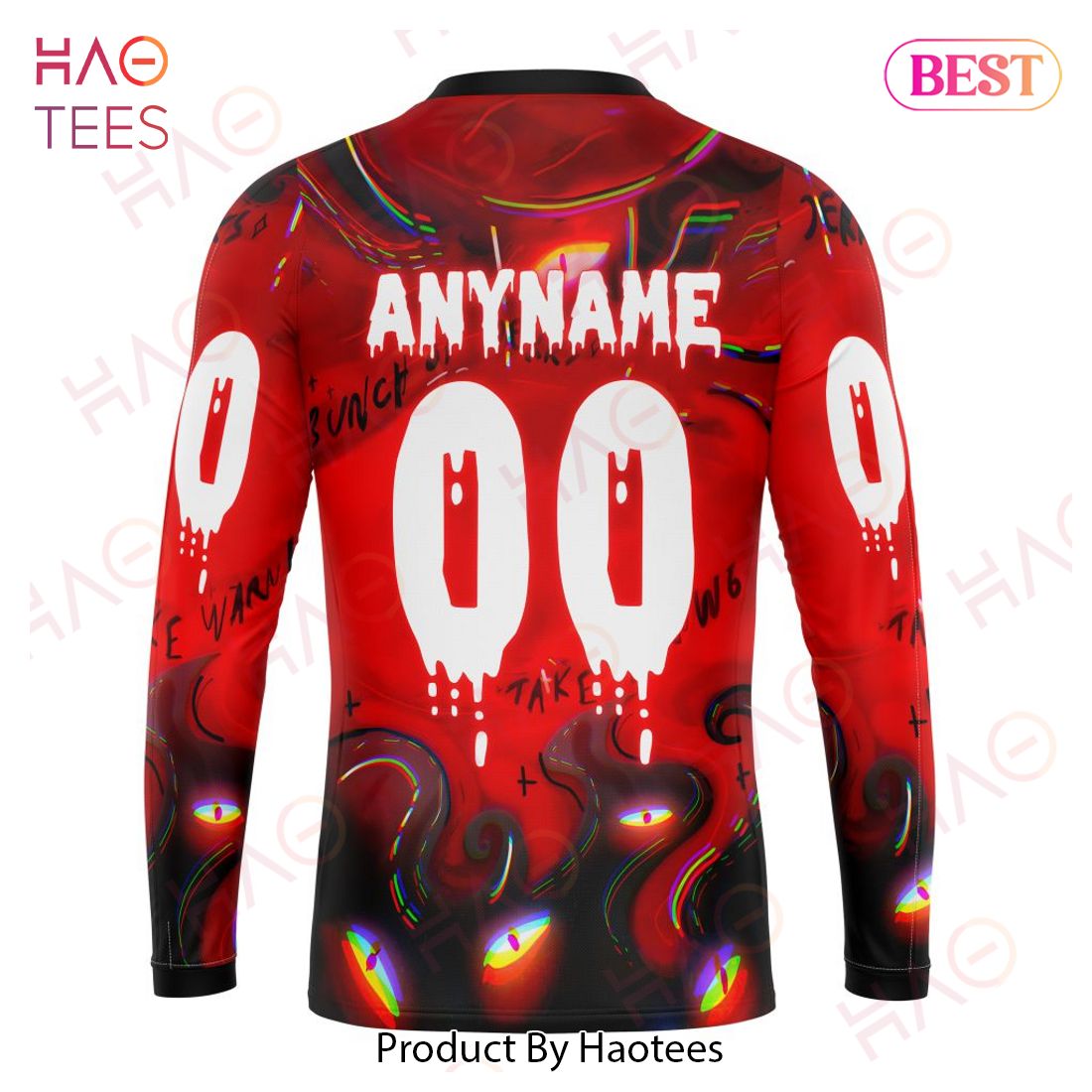 Carolina Hurricanes Specialized Jersey For Halloween Night Hoodie Carolina Hurricanes Specialized Jersey For Halloween Night Hoodie