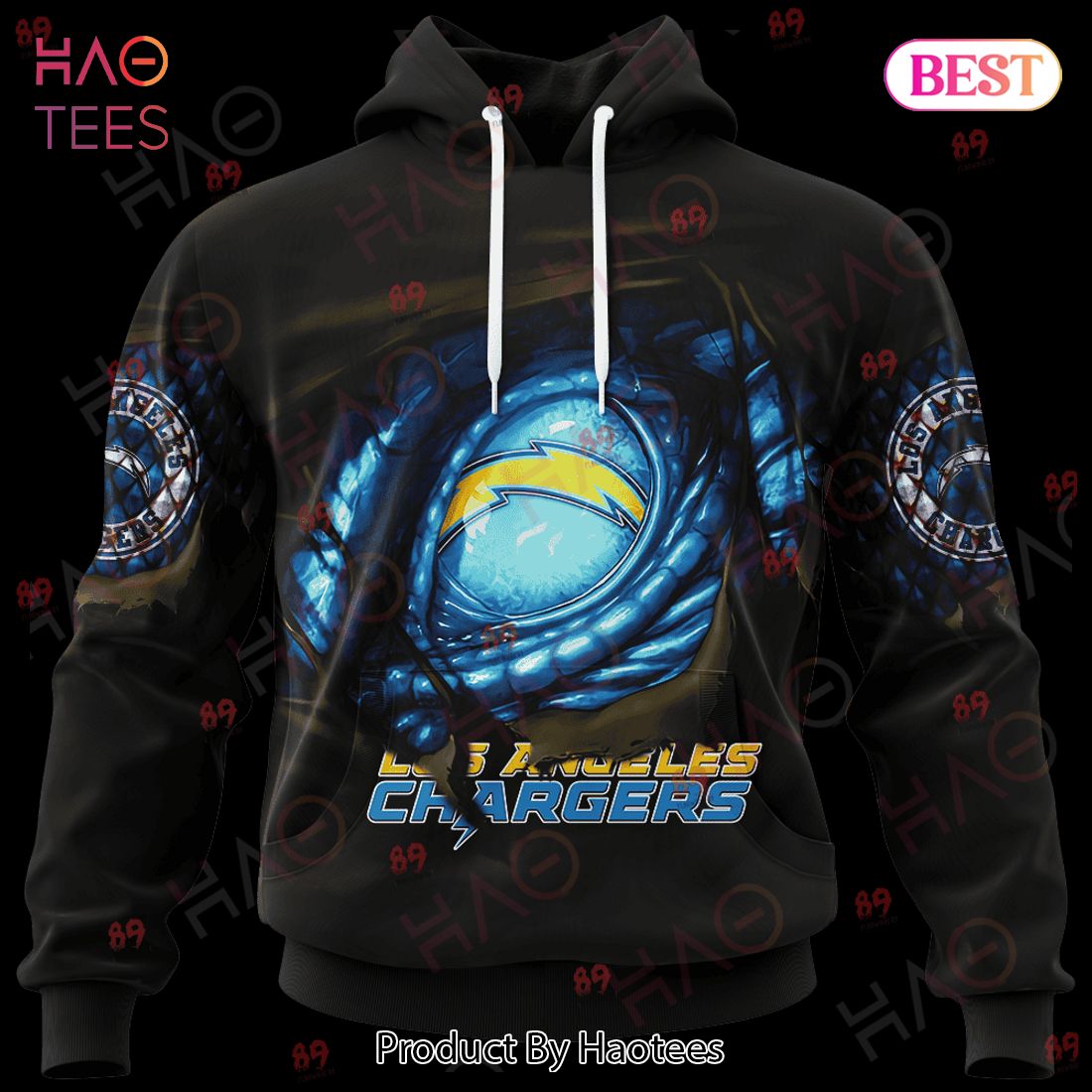 Chargers Dragon Eye LIMITED EDITION Hoodie Chargers Dragon Eye LIMITED EDITION Hoodie