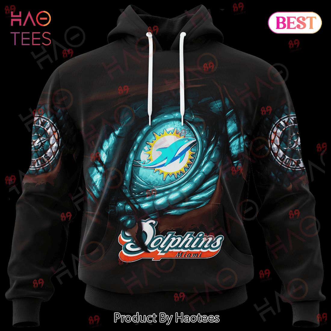 Dolphins Dragon Eye LIMITED EDITION Hoodie Dolphins Dragon Eye LIMITED EDITION Hoodie