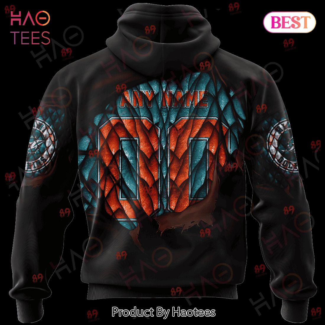 Dolphins Dragon Eye LIMITED EDITION Hoodie Dolphins Dragon Eye LIMITED EDITION Hoodie