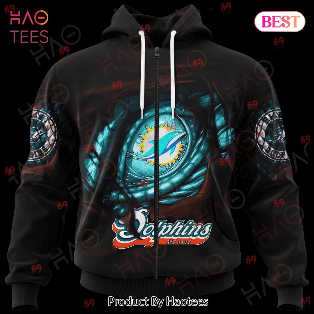 Dolphins Dragon Eye LIMITED EDITION Hoodie Dolphins Dragon Eye LIMITED EDITION Hoodie