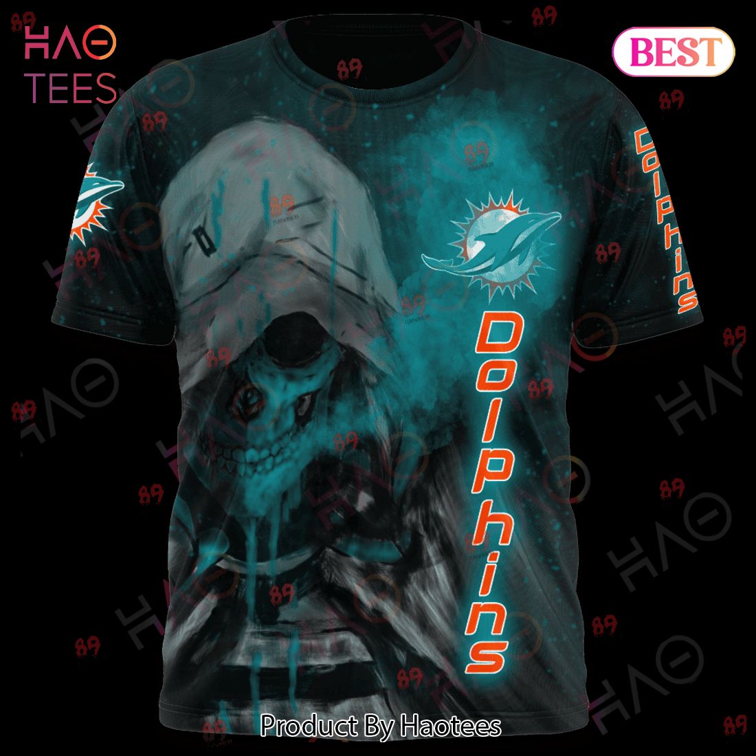 Dolphins Skull Smoke LIMITED EDITION Hoodie Dolphins Skull Smoke LIMITED EDITION Hoodie