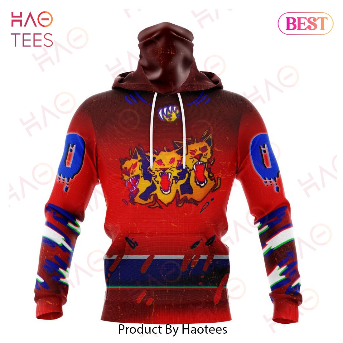 Florida Panthers Specialized Jersey For Halloween Night Hoodie Florida Panthers Specialized Jersey For Halloween Night Hoodie