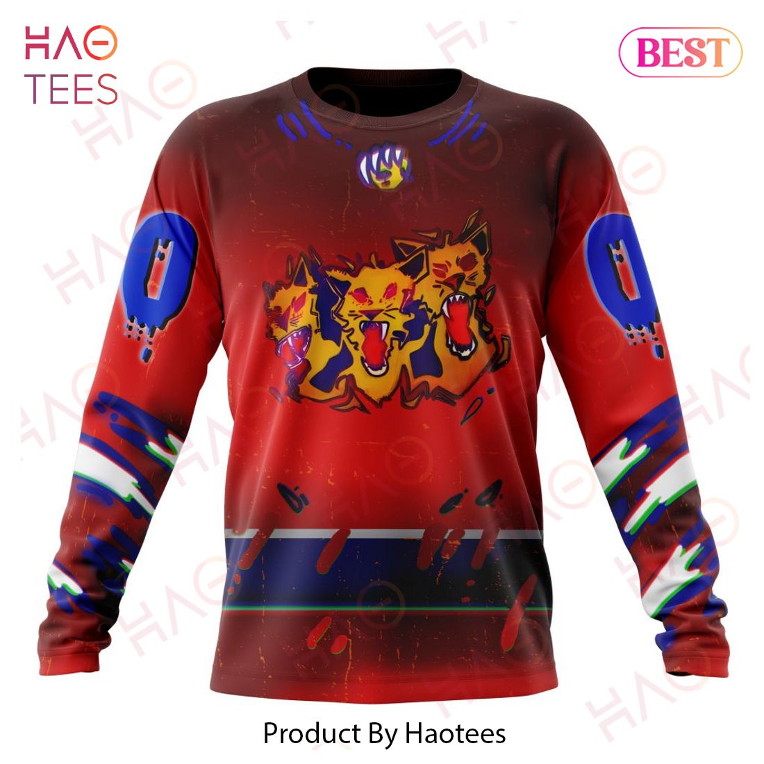 Florida Panthers Specialized Jersey For Halloween Night Hoodie Florida Panthers Specialized Jersey For Halloween Night Hoodie