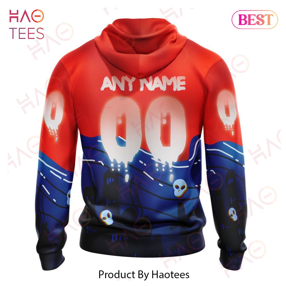 New York Islanders Specialized Jersey For Halloween Night Hoodie New York Islanders Specialized Jersey For Halloween Night Hoodie