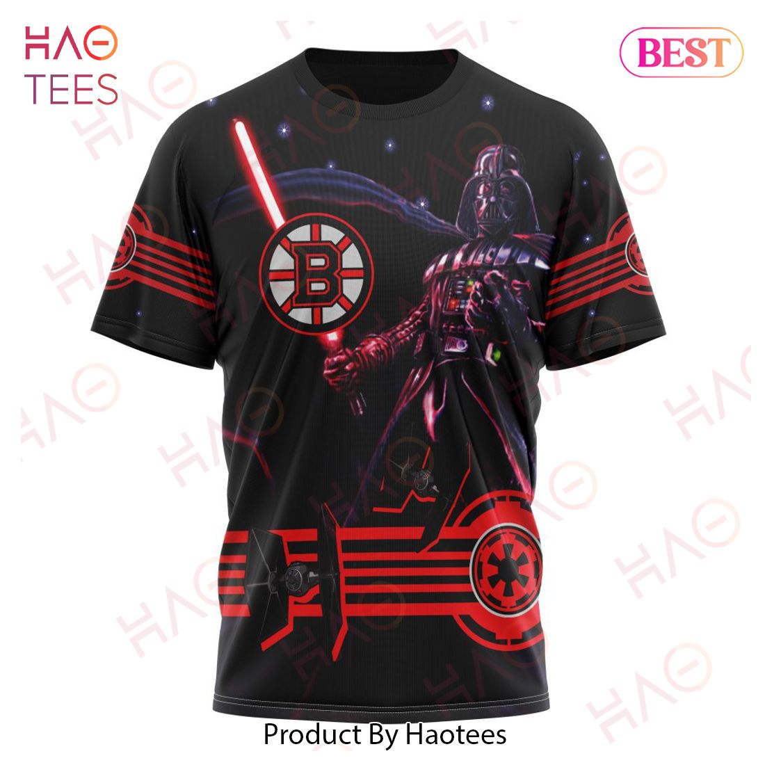 NHL Boston Bruins Specialized Starwar Darth Vader Version Jersey Hoodie NHL Boston Bruins Specialized Starwar Darth Vader Version Jersey Hoodie